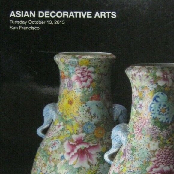 Bonhams Auction Catalog 2015 San Francisco Asian Decorative Arts 22473 - Picture 2 of 9